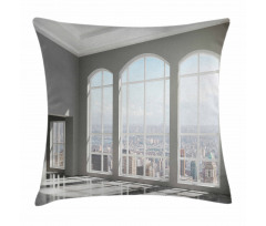 Sunset in New York City Pillow Cover