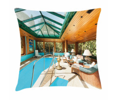 Large Indoor Pool Pillow Cover