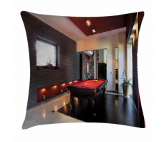 Pool Game Snooker Table Pillow Cover