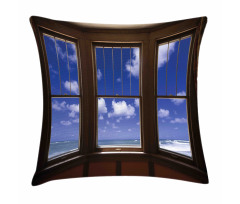 Ocean Sea Clouds View Pillow Cover
