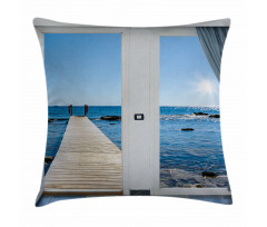 Patio Ocean Sea Sunny Pillow Cover