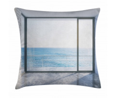 Ocean Scenery Apartment Pillow Cover