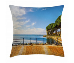 Bolsena Lake Italy View Pillow Cover