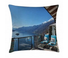 Lake Sea View Holiday Pillow Cover