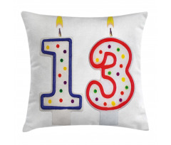 Candles 13 Pillow Cover