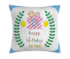 13th Birthday Gifts Pillow Cover