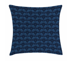 Ocean Inspired Flowers Pillow Cover