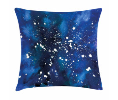 Grunge Space Theme Art Pillow Cover