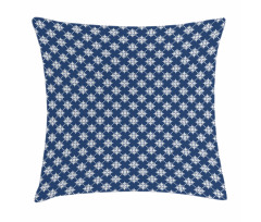 Greek House Tile Themed Pillow Cover