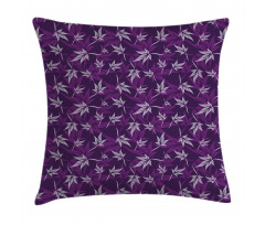 Abstract Lily Flowers Pillow Cover
