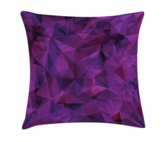 Triangle Purple Shape Pillow Cover
