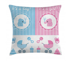 Girl Boy Newborn Baby Pillow Cover