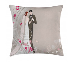 Ceremony Bride Groom Pillow Cover