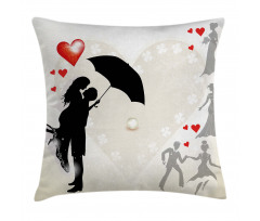 Couple Love Romance Pillow Cover