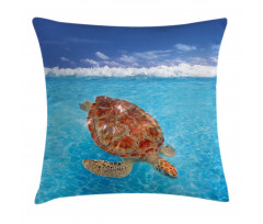 Chelonia Water Surface Pillow Cover