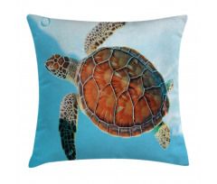 Sea Animal Caribbean Pillow Cover