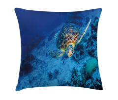 Oceanic Wildlife Pillow Cover