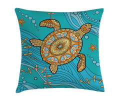 Doodle Water Pillow Cover
