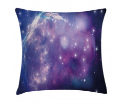 Purple Nebula Pillow Cover