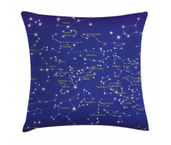 Names of Stars Pillow Cover