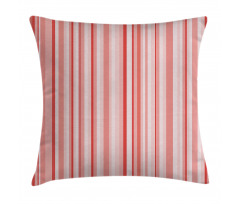 Vertically Striped Retro Pillow Cover