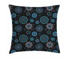 Ornate Snowflakes Pillow Cover