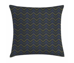 Chevron Neon Effect Pillow Cover