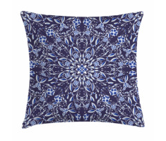 Chinese Style Floral Pillow Cover