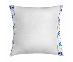 Border Design Spirals Pillow Cover