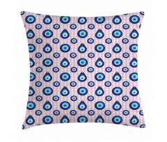 Bead Shapes Checkered Pillow Cover
