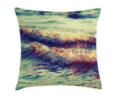 Calm Sea Theme Pastoral Pillow Cover