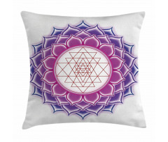 Mystical Yantra Mandala Pillow Cover