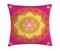 Lotus Planet Astral Cosmic Pillow Cover