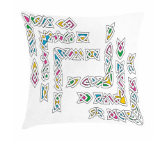 Gaelic Ornament Patterns Pillow Cover