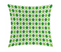 Classical Argyle Pattern Pillow Cover