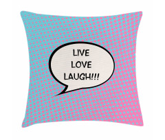 Pop Art Comic Pillow Cover