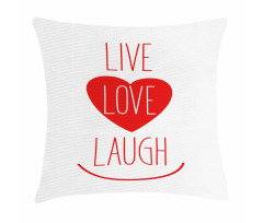 Heart Smile Pillow Cover