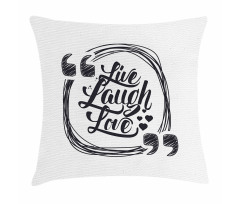 Happy Lifestyle Pillow Cover