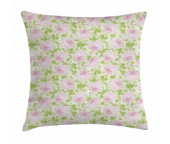 Spring Yard Pastel Pillow Cover