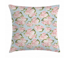 English Garden Plant Pillow Cover