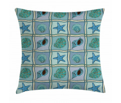 Marine Pattern Pillow Cover