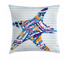 Cartoon Sea Star Pillow Cover