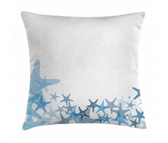 Blue Sea Animals Pillow Cover