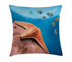 Coral Fishes Sea Pillow Cover