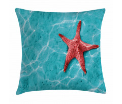 Vivid Blue Water Pillow Cover