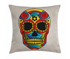 Latin Macabre Myth Pillow Cover