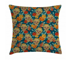 Diamond Eyes Roses Pillow Cover