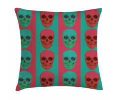Skull Gothic Pillow Cover