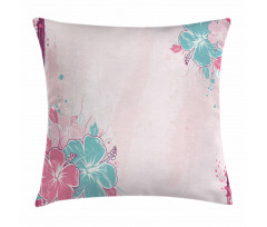 Bouquet of Hibiscus Art Pillow Cover