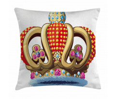 Royal Noble Family Crown Pillow Cover